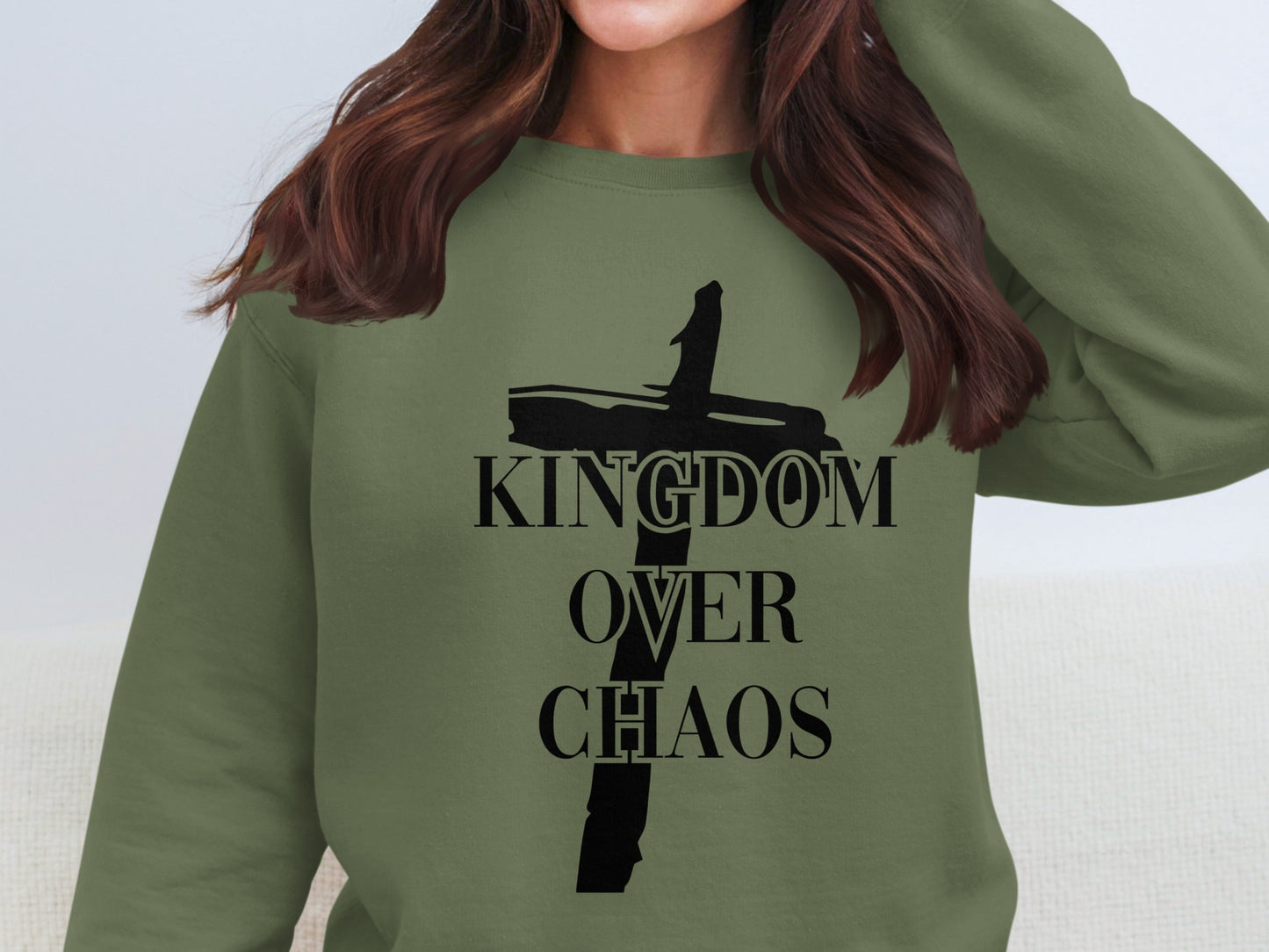 Kingdom Over Chaos Graphic Shirt Fashion