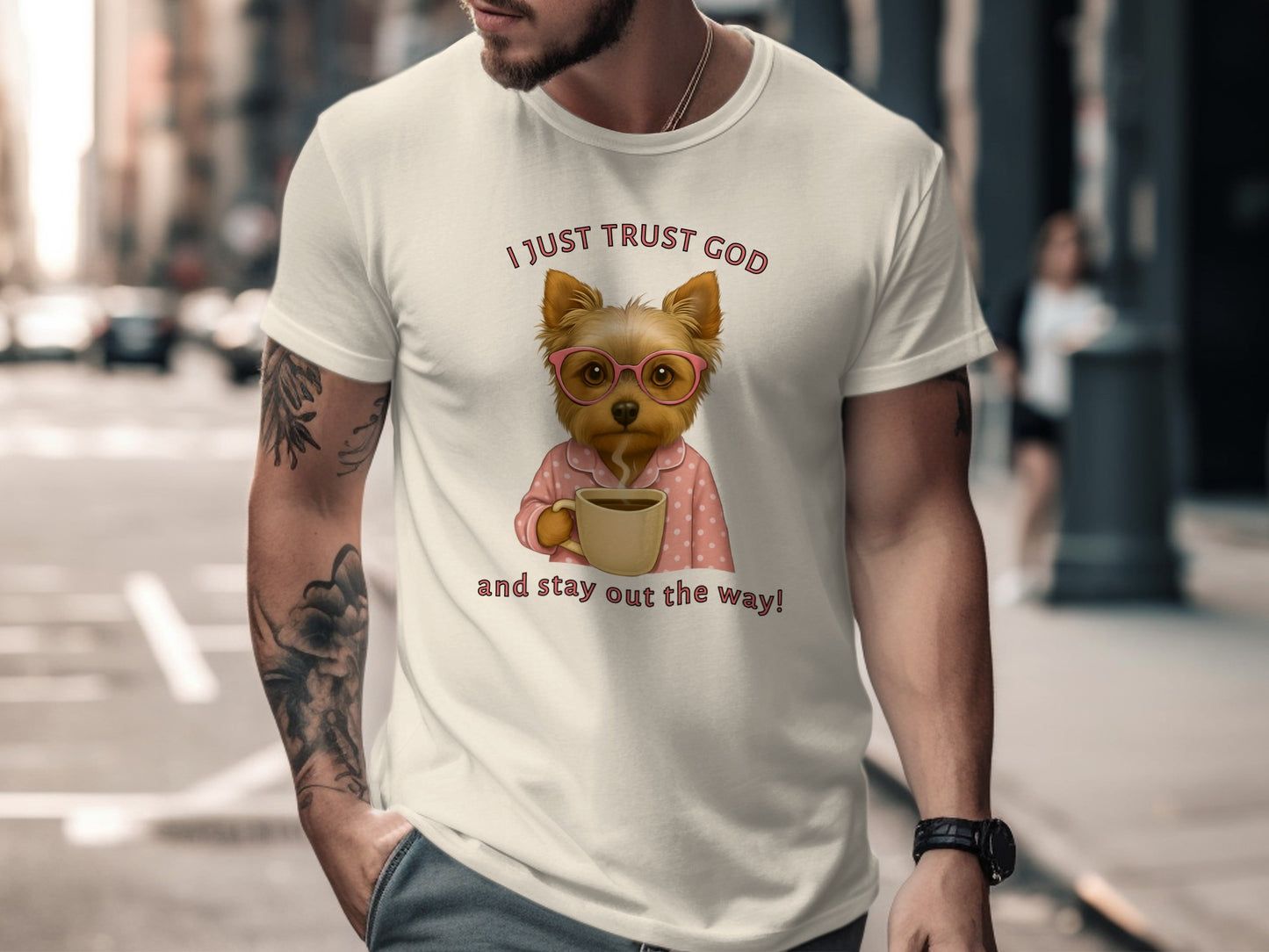 I Just Trust God and Stay Out the Way T-shirt