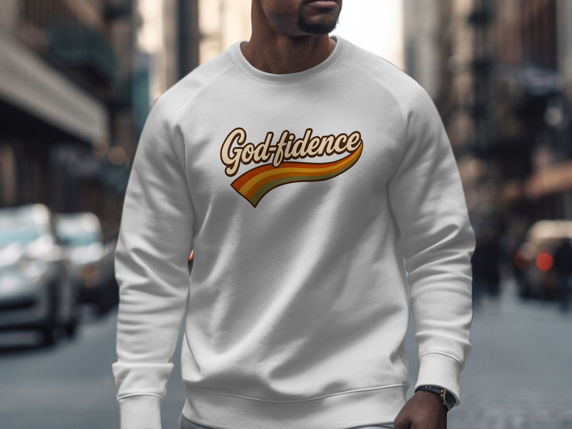 God-fidence Design on Stylish Comfortable Sweatshirt product