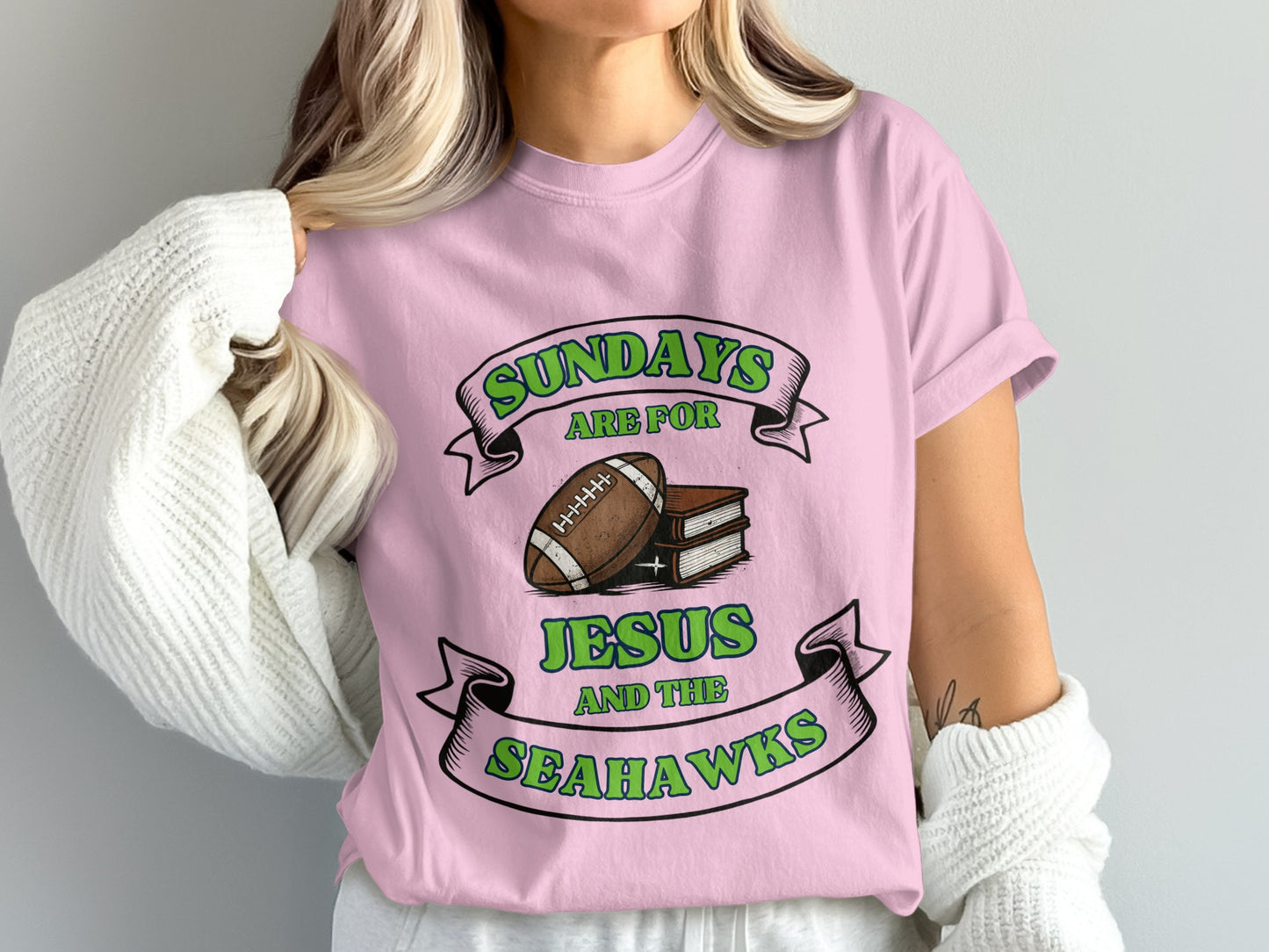 Sundays Are For Jesus And The Seahawks product type