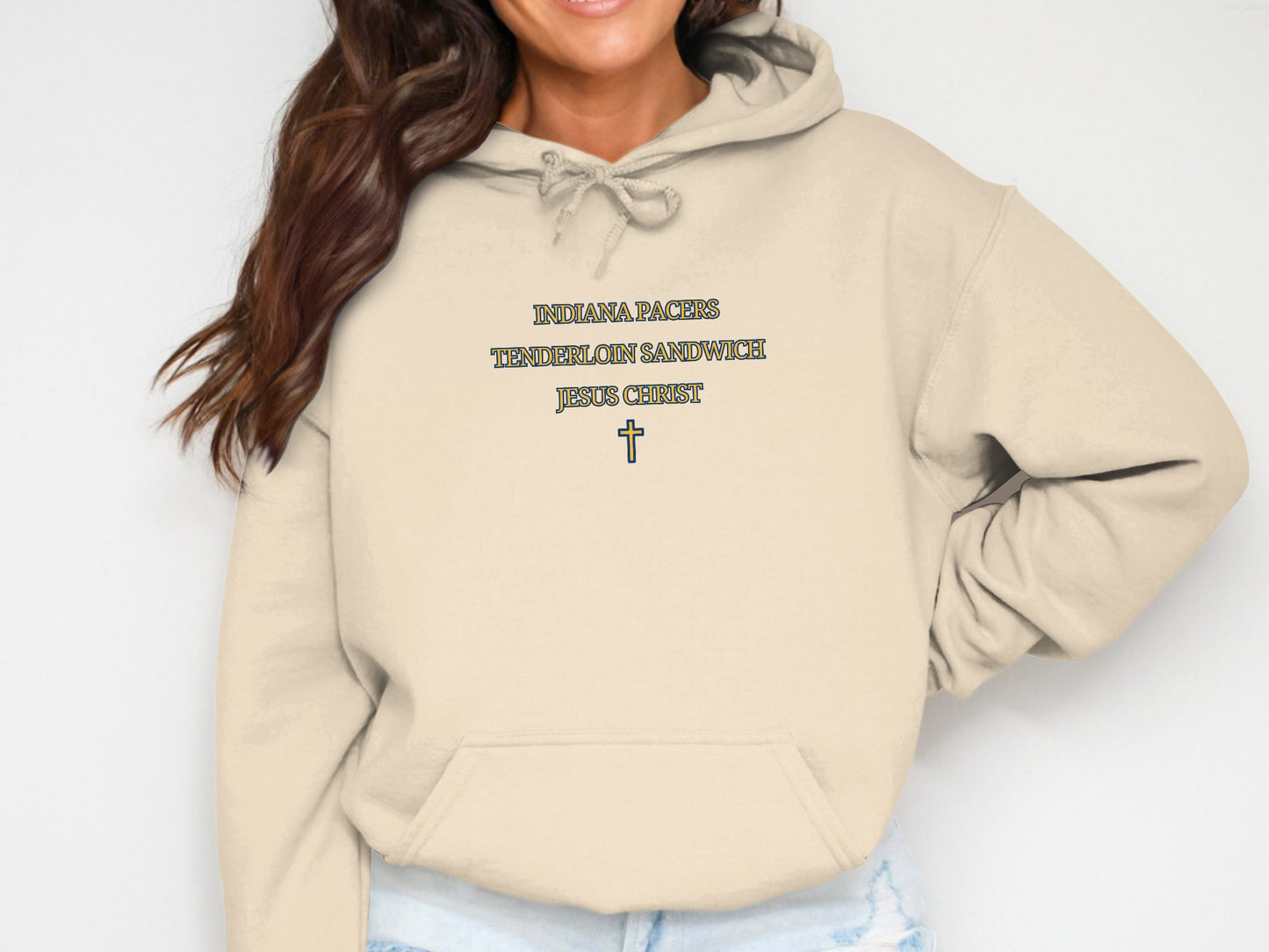 Indiana Racers Tendwicher Sandwich Jesus Christ hoodie
