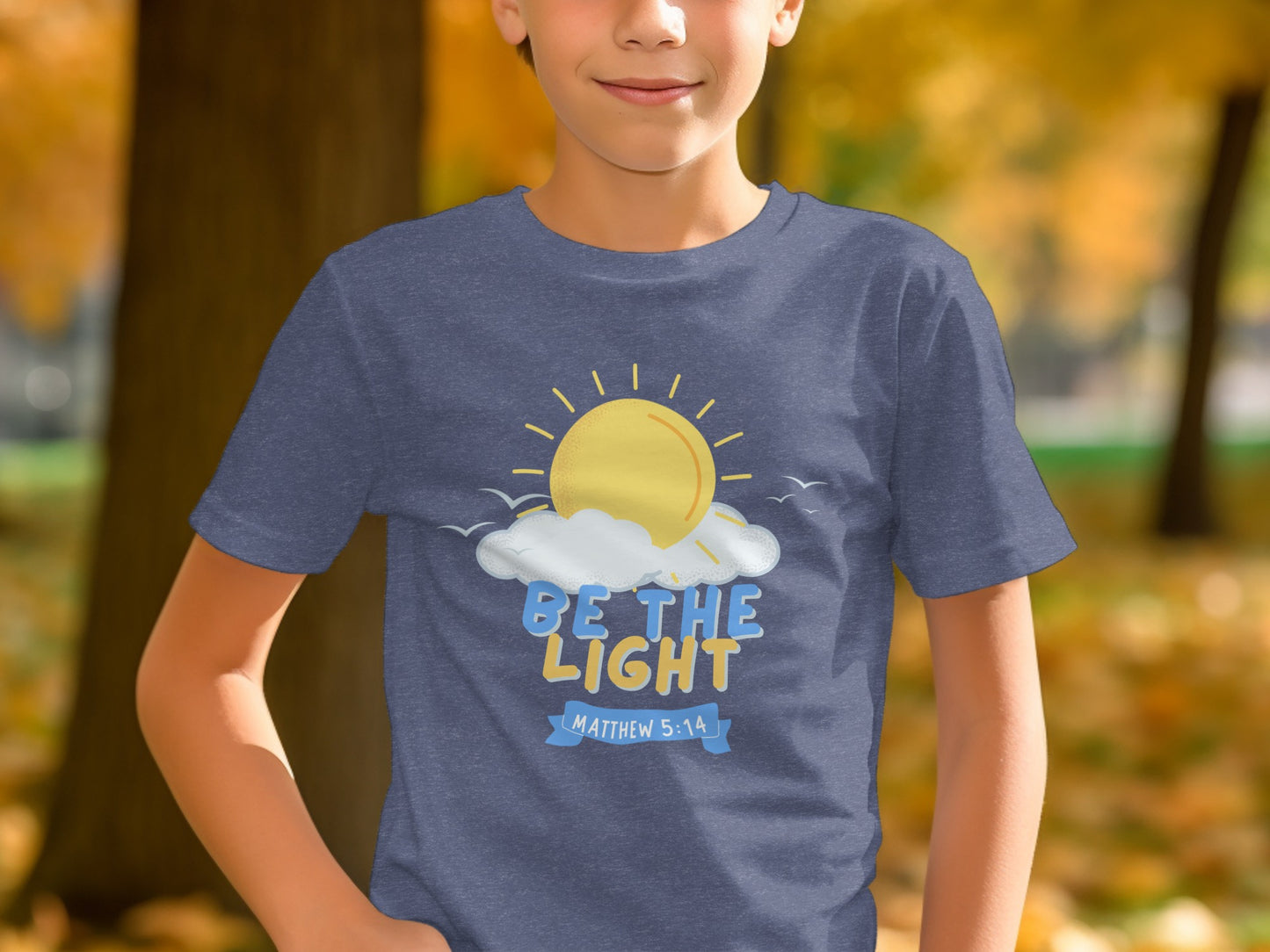 Be The Light Matthew 5 14 Inspirational Shirt
