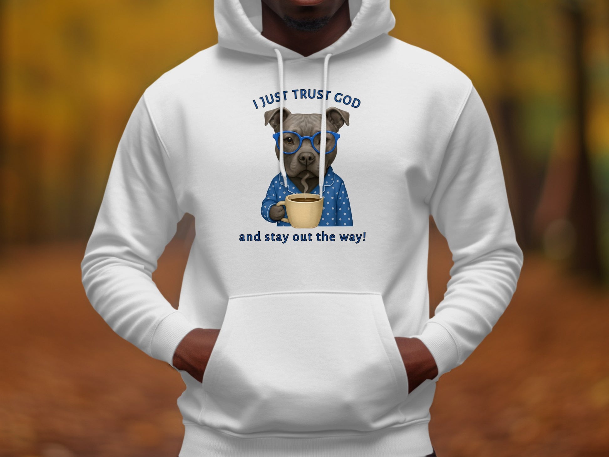 I Just Trust God and Stay Out the Way Hoodie