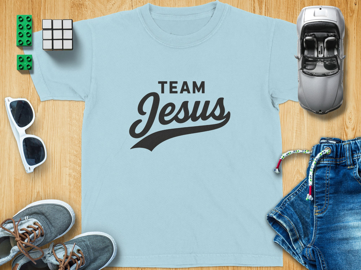 Team Jesus Graphic Tee for Casual Everyday Wear