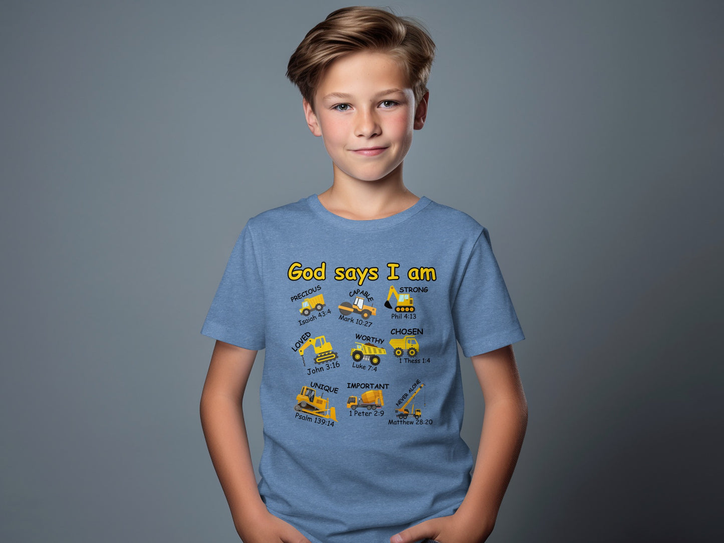 God says I am Inspirational Graphic Tee