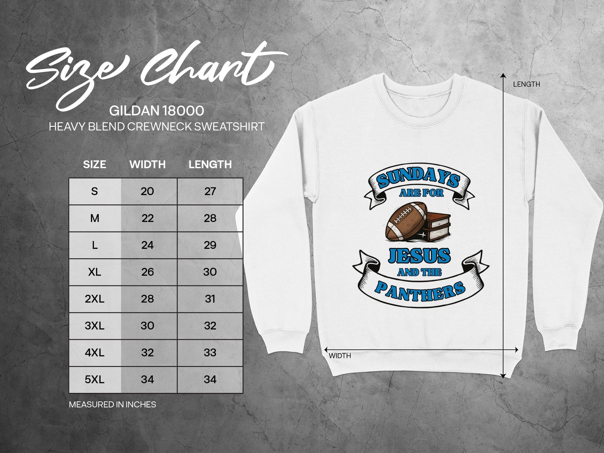 Sundays Are For Jesus And The Panthers Sweatshirt product