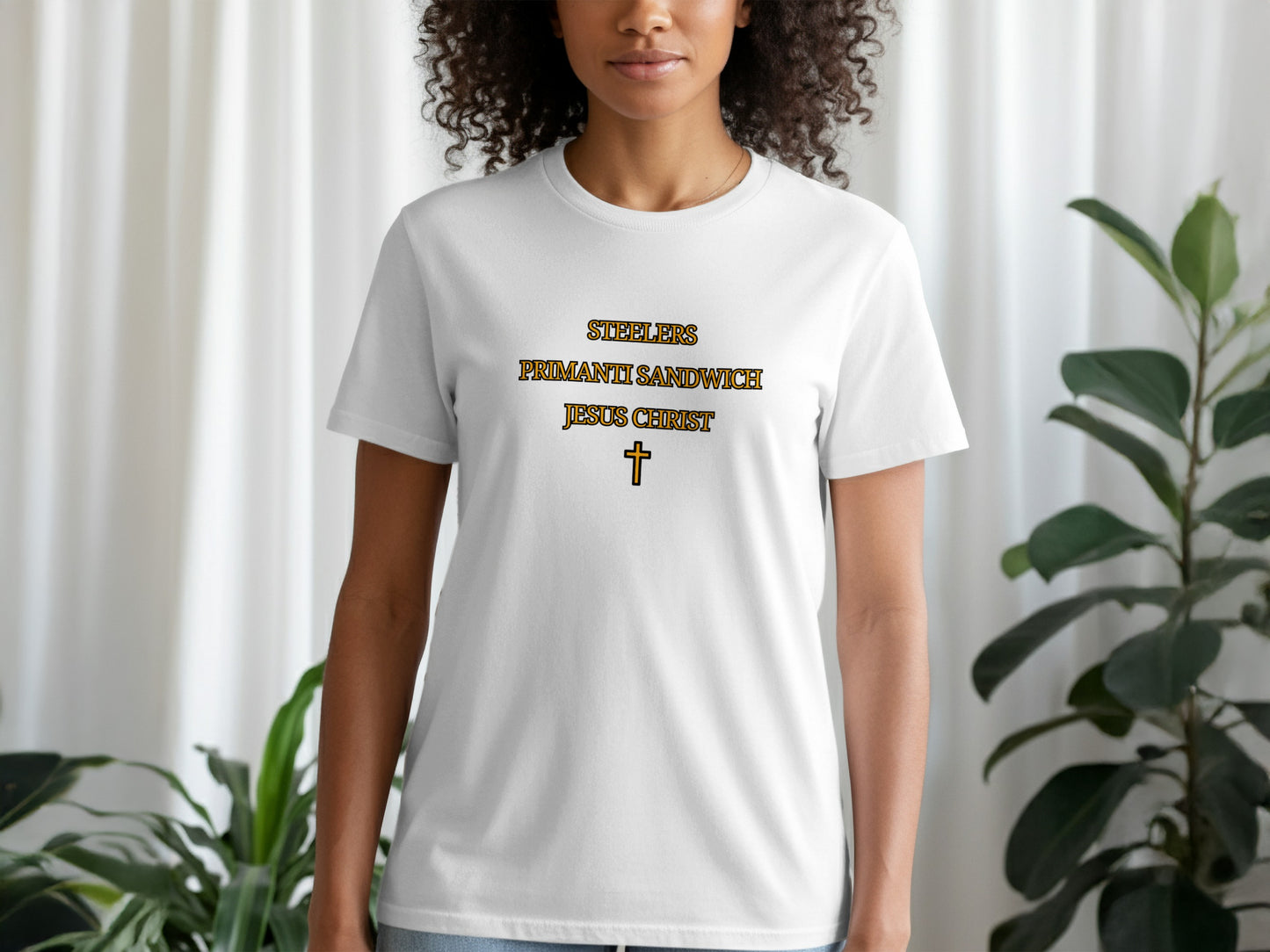 Steelers Primanti Sandwich Jesus Christ T-shirt product