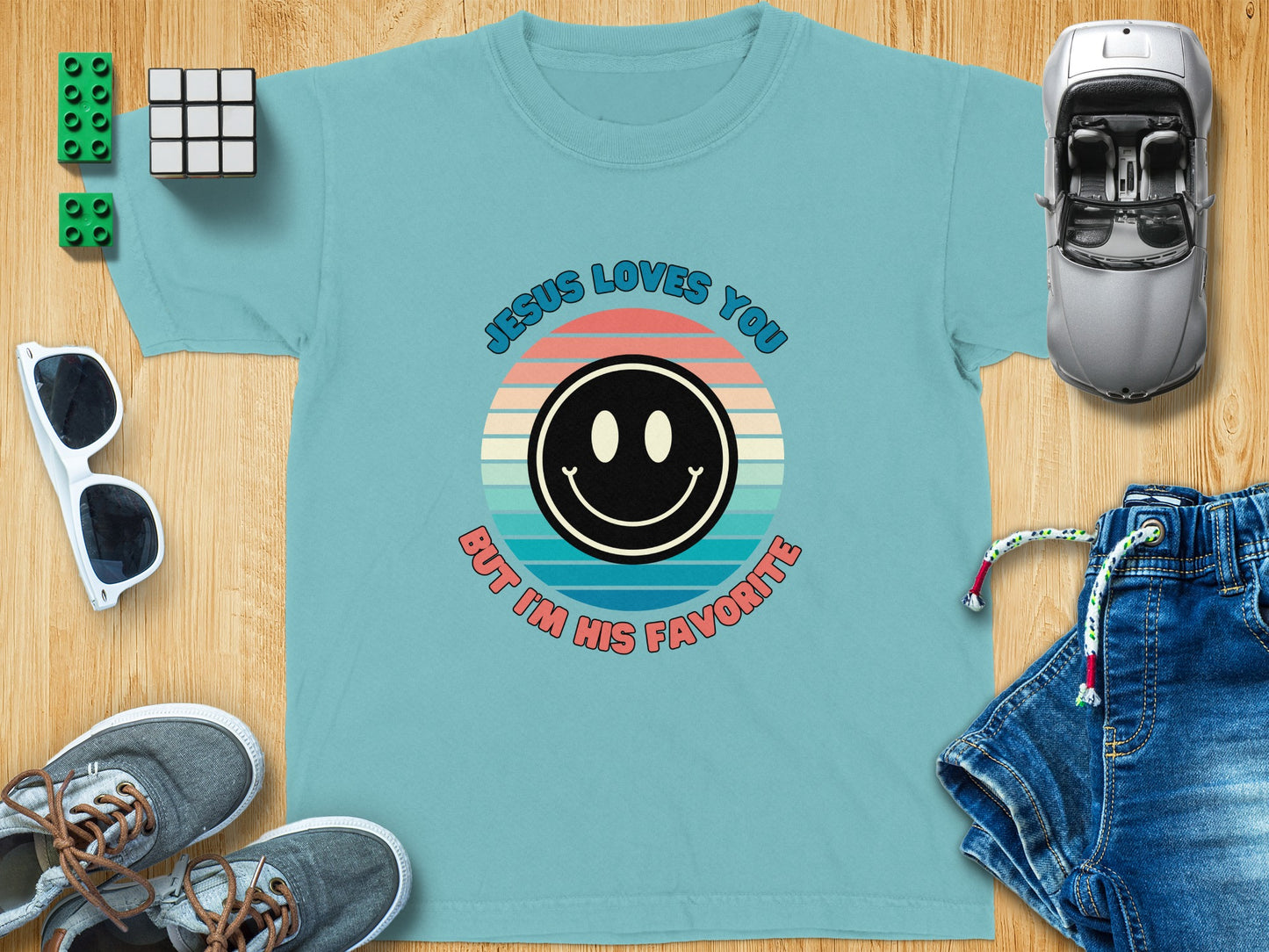 JESUS LOVES YOU BUT I'M HIS FAVORITE T-SHIRT